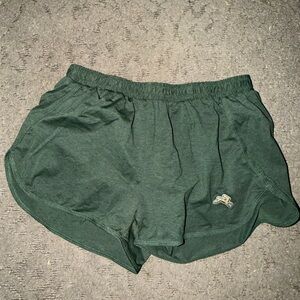 Tracksmith Forest Green Women's Athletic Shorts Size Small